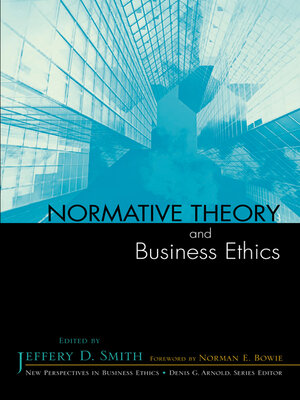 cover image of Normative Theory and Business Ethics